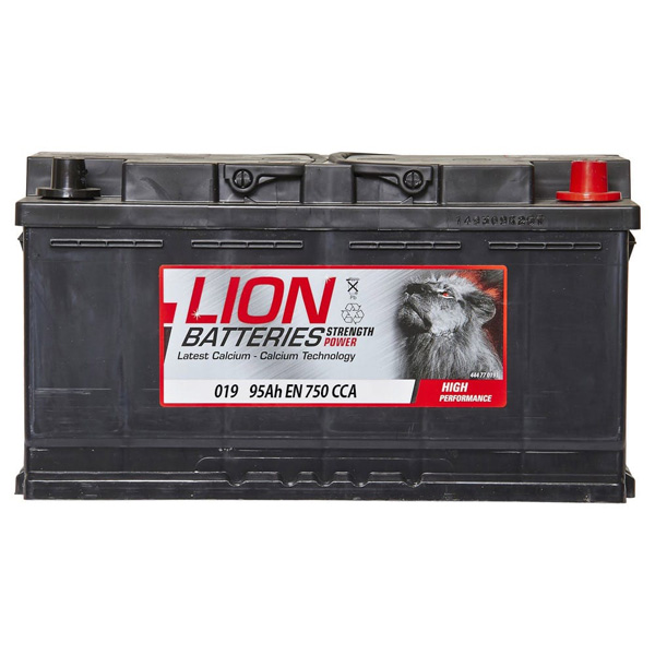 Lion 019 Car Battery - 3 Year Guarantee
