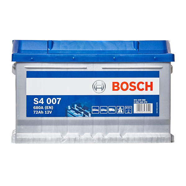 Bosch Car Battery 100 (72Ah) 4 Year Guarantee