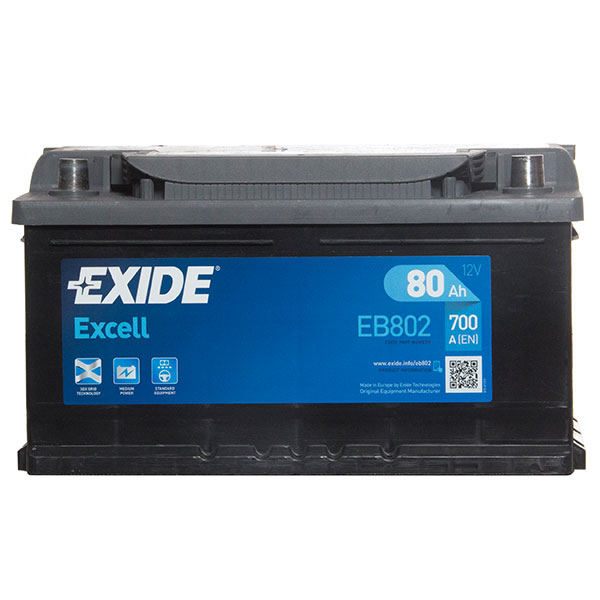 Exide Car Battery 110 (80Ah) - 3 Year Guarantee