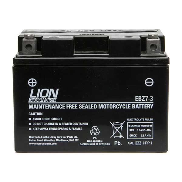 Lion Motor Cycle Battery (LTZ-7S)