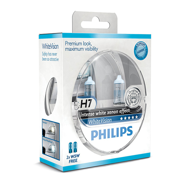 Philips h7 intense white xenon effect