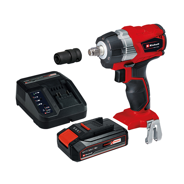 Einhell TE-CI 18 Li BL Brushless Cordless 1/2" Impact Wrench with 1 x 4.0Ah Battery