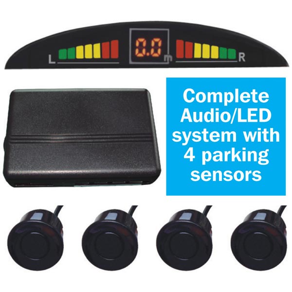 Streetwize Parking Sensor Kit (audio/visual)
