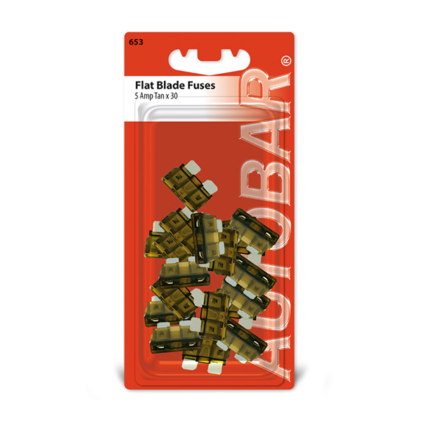5 Amp Blade Fuses pack of 30