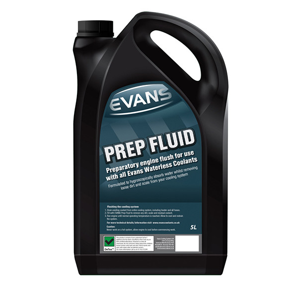Evans Prep Fluid (Use Before Waterless Coolant) 5Ltr