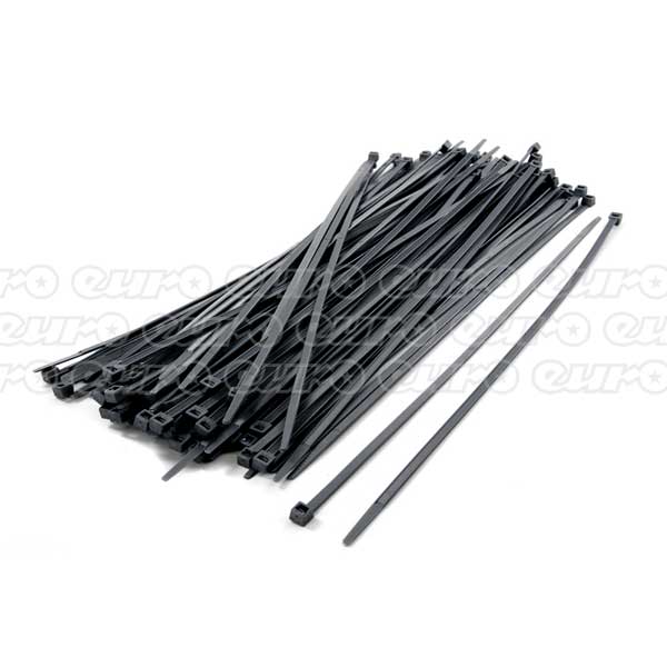 Silver Cable Ties Bulk Pack of 100
