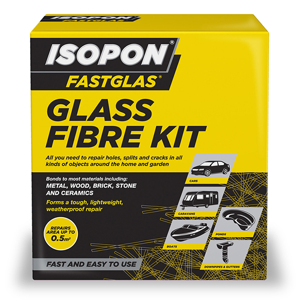 U-POL ISOPON Fastglas Resin and Glass Fibre Kit (Large)