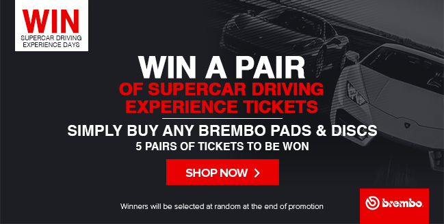Brembo Supercar Experience Giveaway