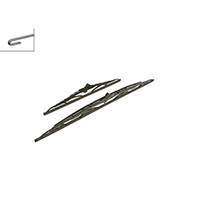 Bosch Super Plus Universal Wiper Blade Set With Spoiler SP24/16S