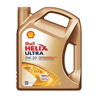 Shell Helix Ultra Professional AJ-L 0W-20 5L | Euro Car Parts