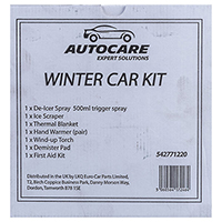 Carplan Winter Kit Essentials Gift Pack (Inc. De-Icer, Screenwash