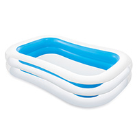 Intex Swim Center Inflatable Family Lounge Pool 8.5ft x 5.7ft