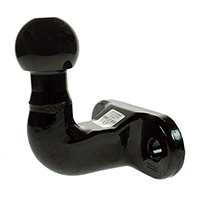 Maypole E Approved High Reach 50mm Towball Black | Euro Car Parts