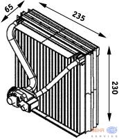 Nrf Evaporator Euro Car Parts