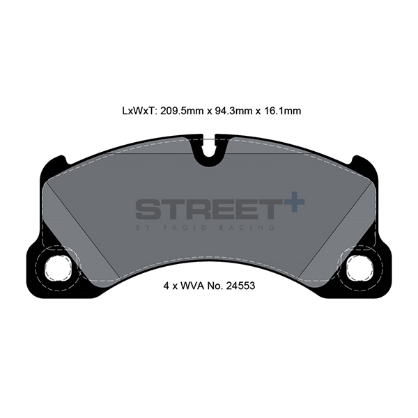 Pagid Street+ Brake Pad