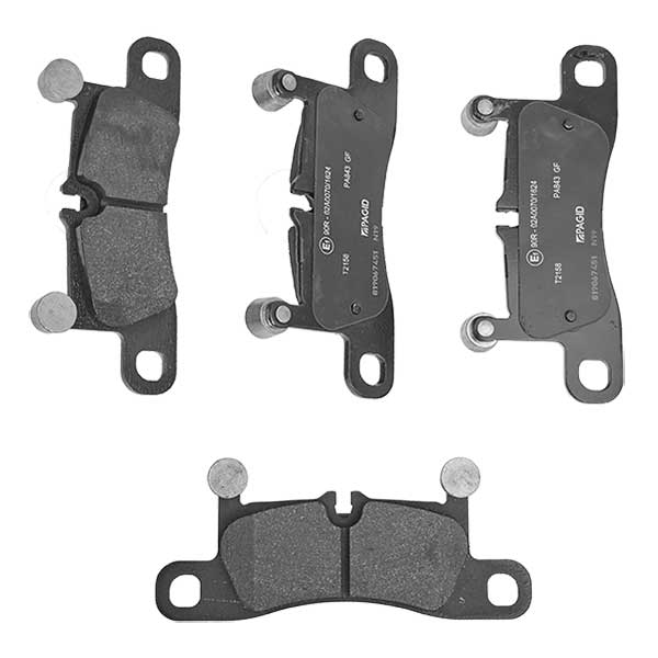 Pagid Rear Brake Pads Porsche 911 - 991 Carrera (12-) *w/o Ceramic Brakes* | Euro Car Parts