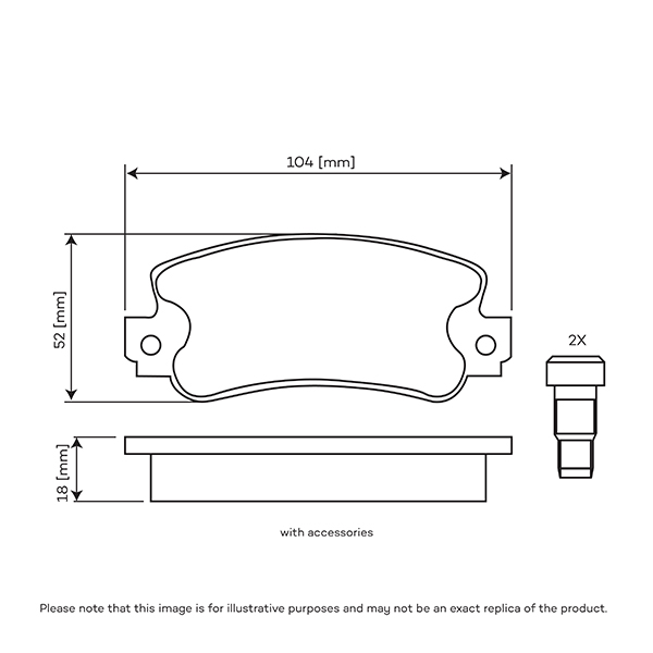 Audura Rear Brake Pads Seat Leon (11/12 -) | Euro Car Parts