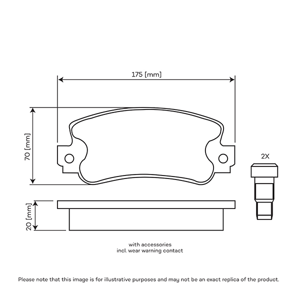 Audura Front Brake Pads Audi A3 (12-) Vw Golf *directional Fit / Inc Sen* | Euro Car Parts