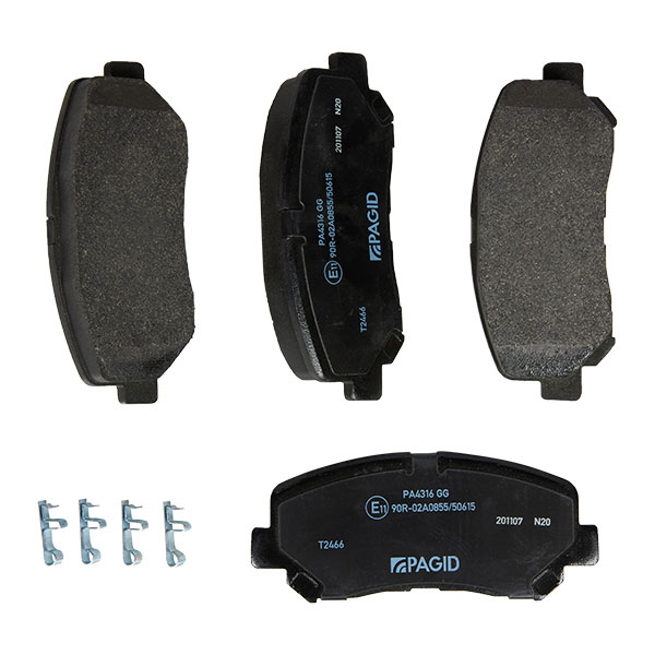 Pagid Front Brake Pads Jeep Cherokee (2013 - ) | Euro Car Parts