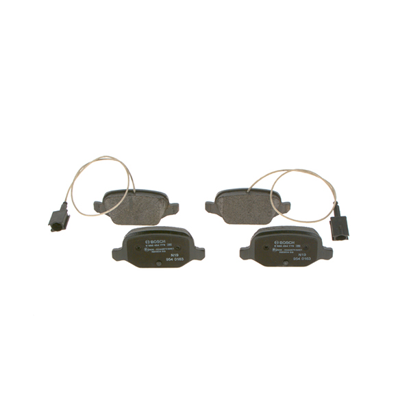 Bosch Rear Brake Pads Fiat 500 Arbarth (08/08 -) | Euro Car Parts