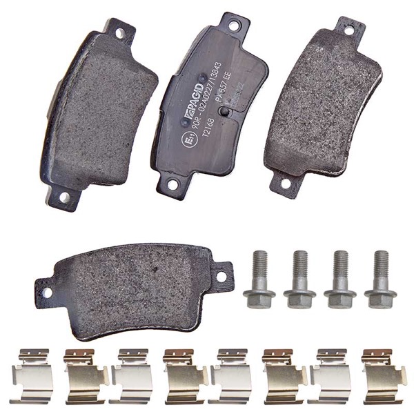 Pagid Rear Brake Pads Fiat Punto (03/12 -) | Euro Car Parts