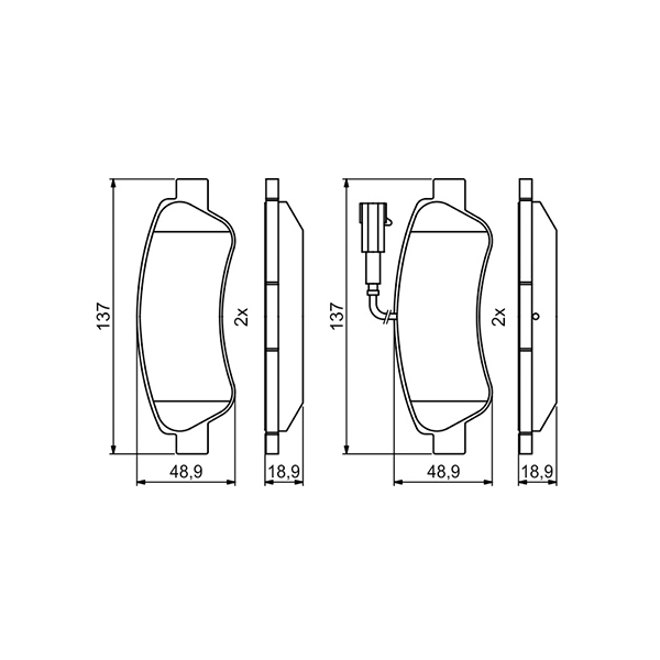 Bosch Brake Pad