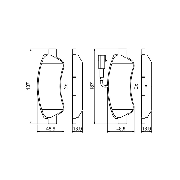 Bosch Brake Pad