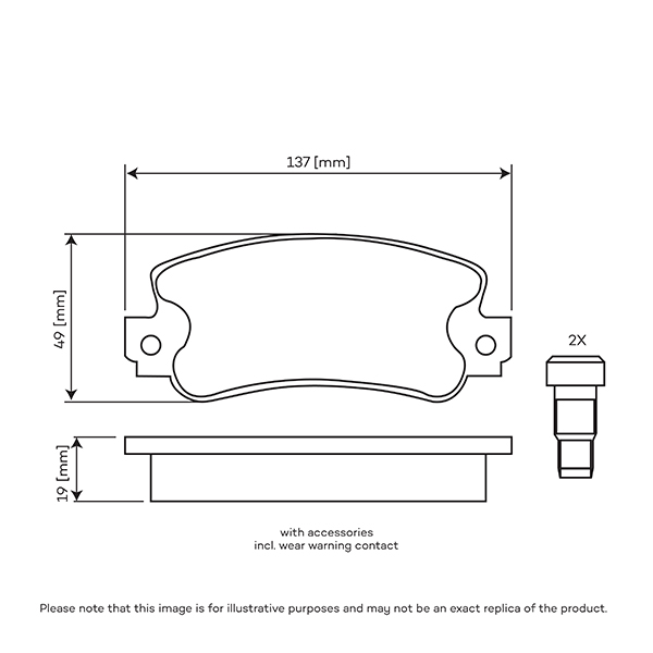 Audura Rear Brake Pads Fiat Ducato (2014 - ) | Euro Car Parts