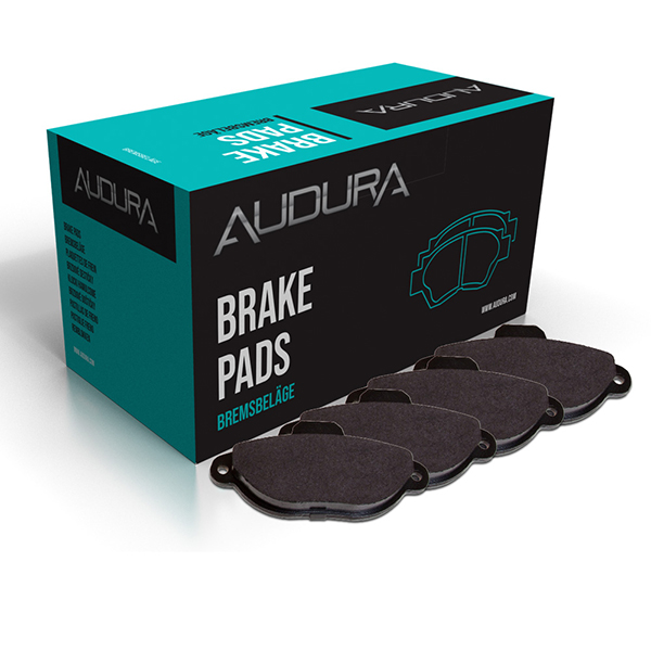 Audura Front Brake Pads Ford Ka / Fiat 500 (08-) *2 Wear Sensors* | Euro Car Parts