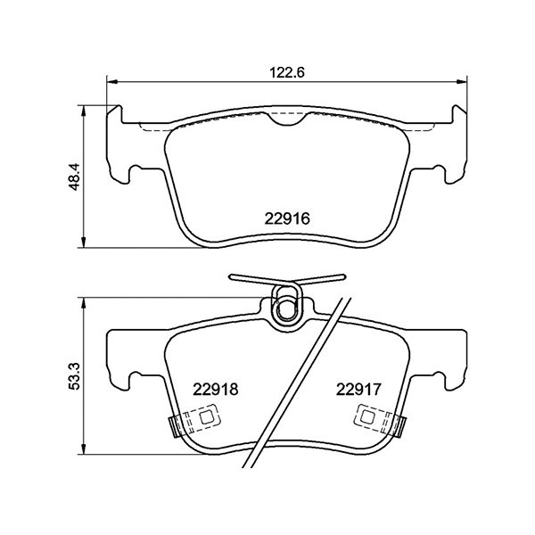 Pagid Rear Brake Pads Honda Accord X Saloon (17-) | Euro Car Parts