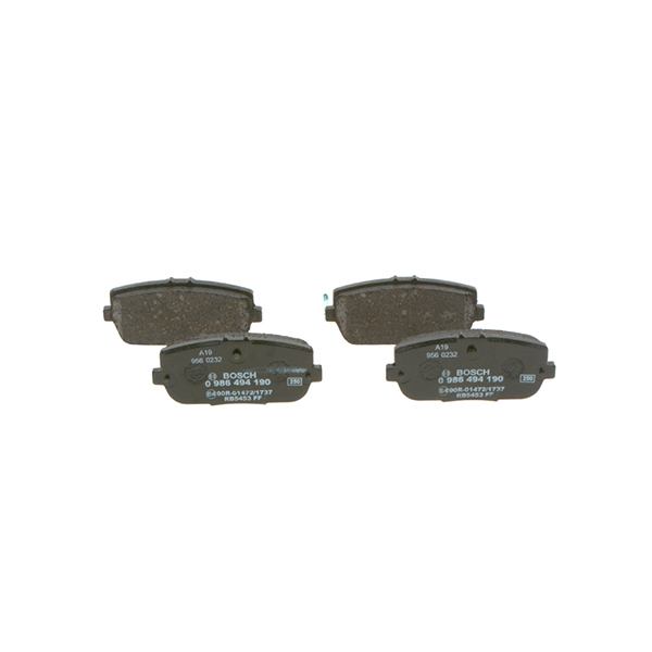 Bosch Rear Brake Pads Mazda Mx-5 Iii / Iv (05-) Fiat 124 Spider (16-) | Euro Car Parts