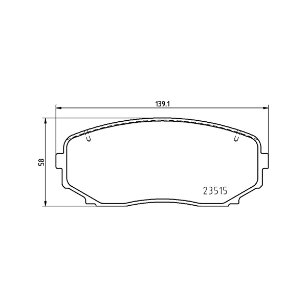 Pagid Front Brake Pads Mitsubishi Eclipse Cross (17-) With Perf Brakes | Euro Car Parts