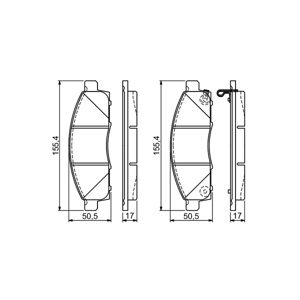 Bosch Brake Pad