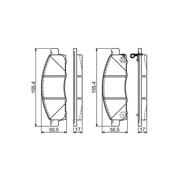 Bosch Brake Pad