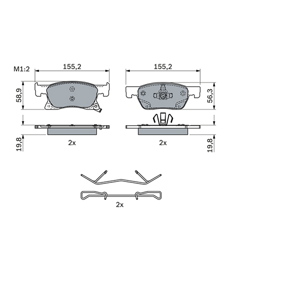 Bosch Brake Pad