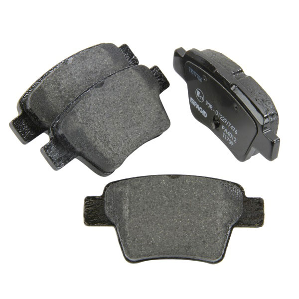 Pagid Rear Brake Pads Peugeot 207 (02/06 -) Bosch System | Euro Car Parts