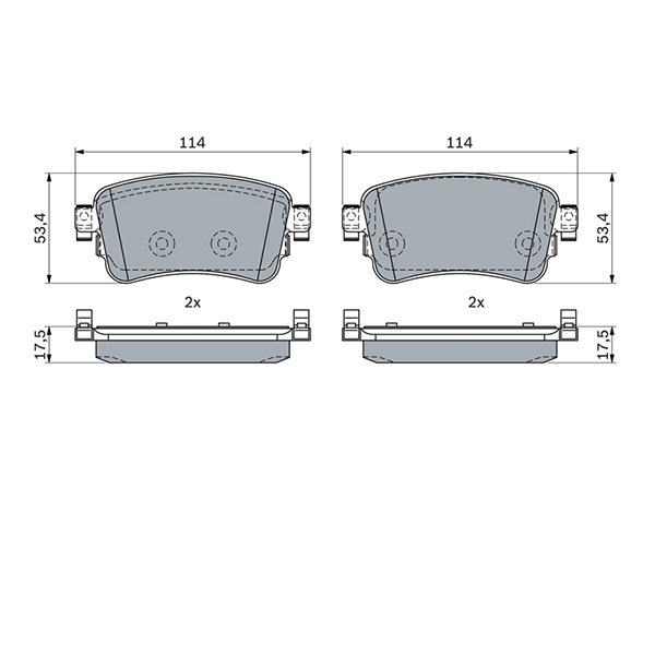 Bosch Brake Pad