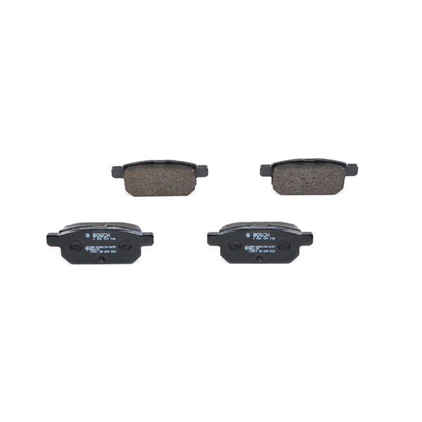 Bosch Rear Brake Pads Suzuki Swift Mk Iv (10/10 -) | Euro Car Parts