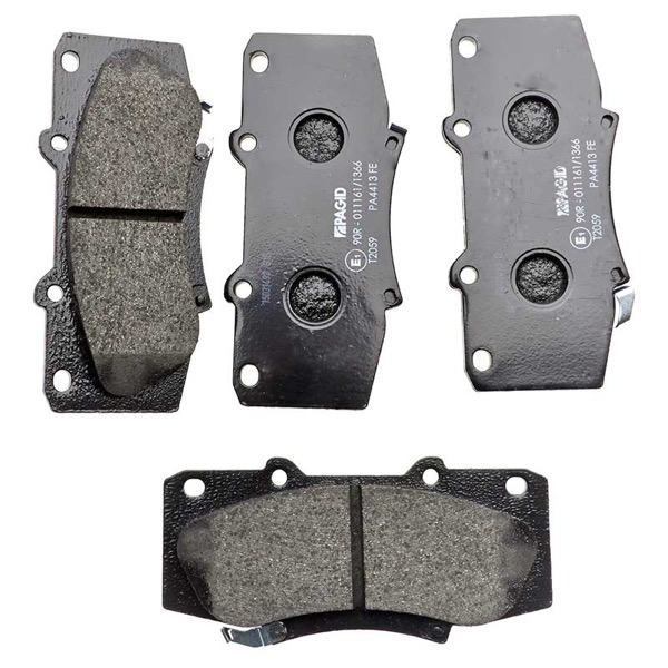 Pagid Front Brake Pads Toyota Hilux (12/07 -) | Euro Car Parts