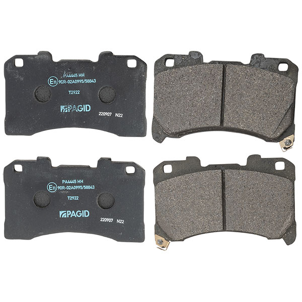 Pagid Front Brake Pads Toyota Yaris Gr 1.6 4Wd (20-) | Euro Car Parts