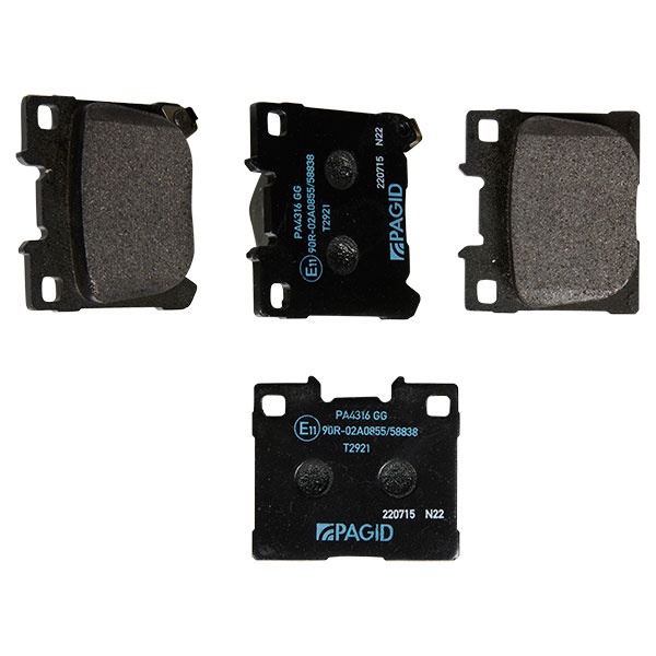 Pagid Rear Brake Pads Toyota Yaris Gr 1.6 4Wd (20-) | Euro Car Parts