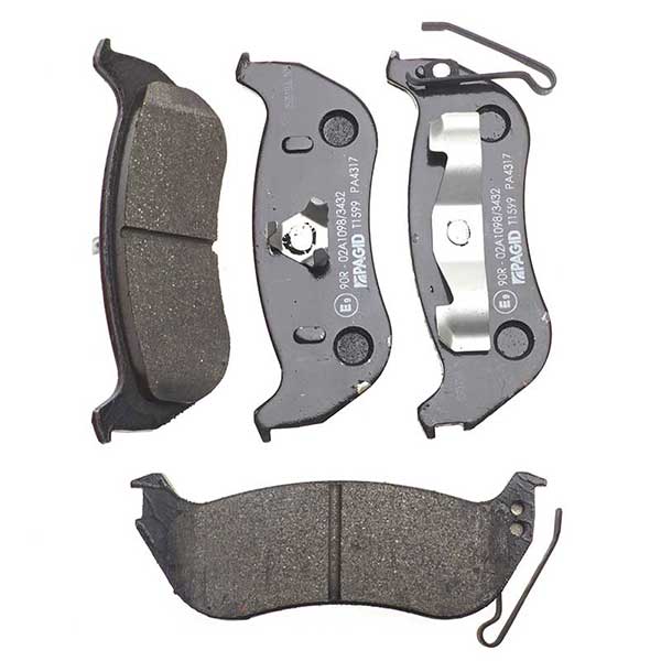 Pagid Rear Brake Pads Jeep Cherokee 01- | Euro Car Parts