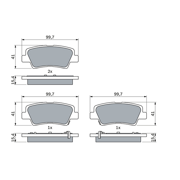 Bosch Brake Pad
