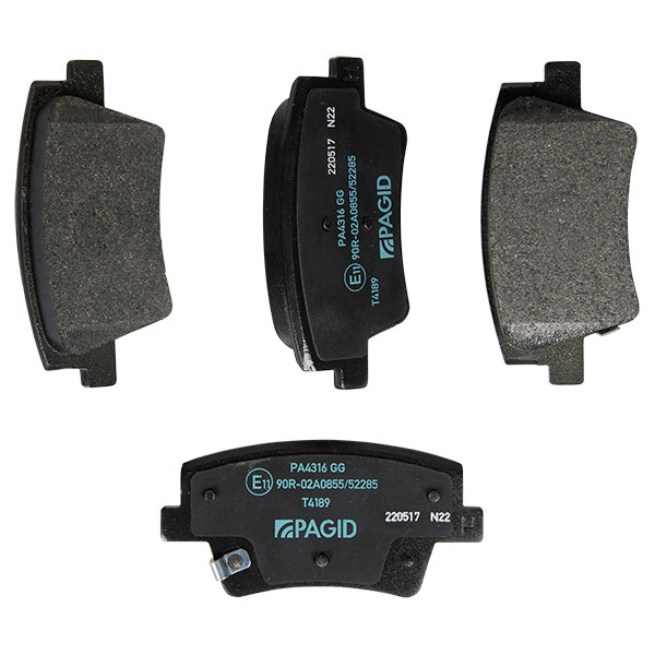 Pagid Rear Brake Pads Hyundai Santa Fe Iv (Without Epb) (2.2 Crdi) (18-) | Euro Car Parts