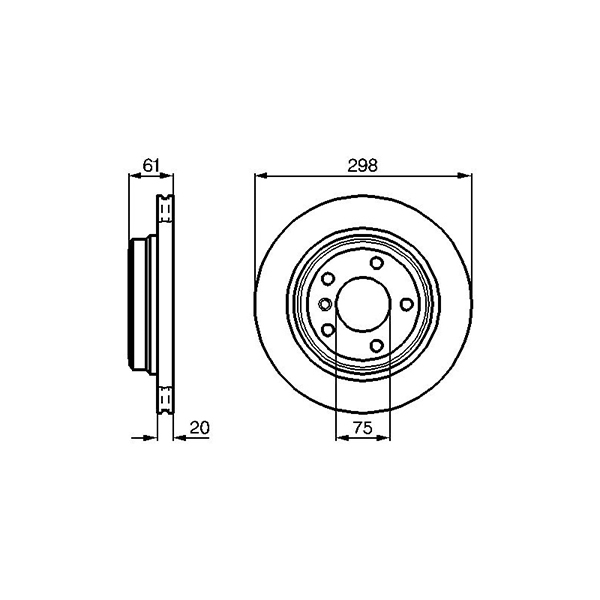 Bosch Brake Disc