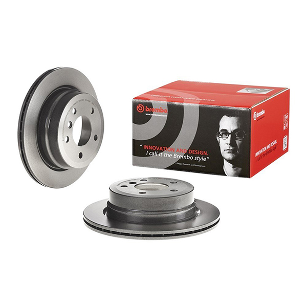 Brembo Rear Hc Brake Disc BMW 123D - E82/e88 (07-) 300mm (V) | Euro Car Parts