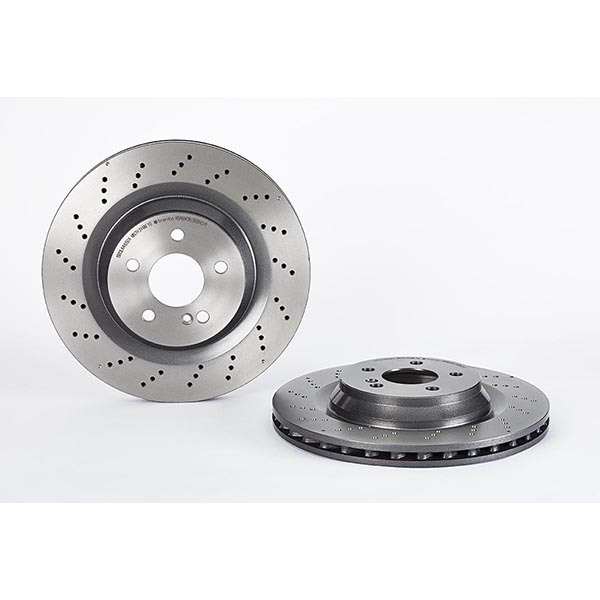 Brembo Rear Brake Discs W230 Sl55 Amg