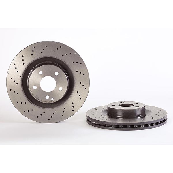 Brembo Front Hc Disc Mercedes S-Class W221 (05-) 350mm (V) *drilled* | Euro Car Parts