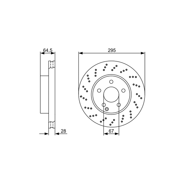 Bosch Brake Disc