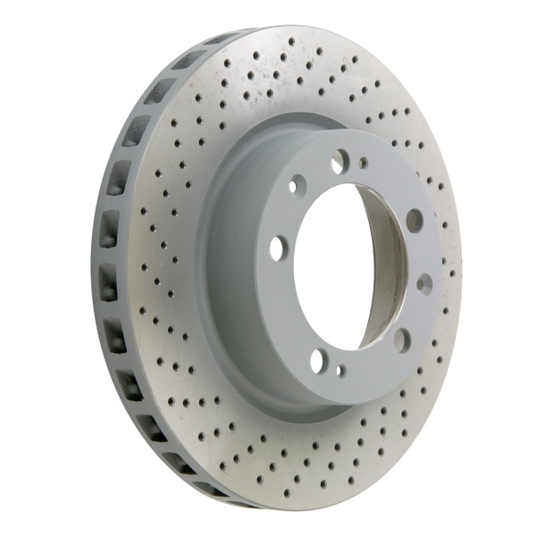 Pagid standard brake disc, not for Turbo, TurboLook, and RS models